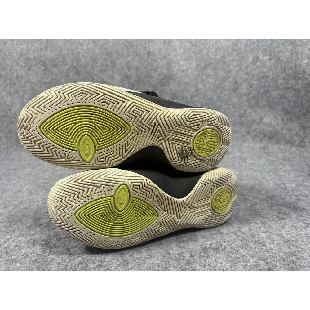 Nike Kyrie 6 Basketball Shoes 1Y Black Volt Midfoot Strap